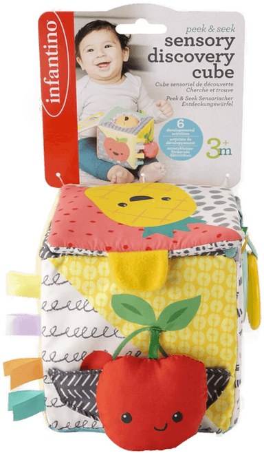 Infantino Peek Seek Sensory Cube