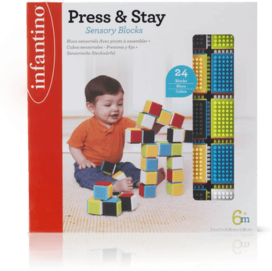 Byggeklosser Sett Sammen 24stk Infantino