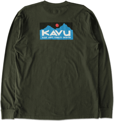 Kavu LS Etch Art T-skjorte