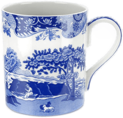 Spode Blue Italian Krus 50 cl