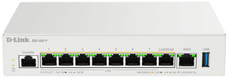 Dlink DBR-600-PE 8x2.5G PoE-ruter