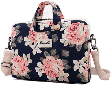 Canvaslife PC-veske Navy Rose 13-14 tommer