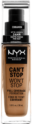 NYX Professional Makeup Can't Stop Won't Stop Foundation Cinnamon