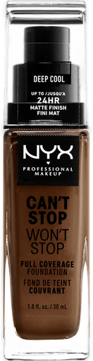 NYX Professional Makeup Can't Stop Won't Stop Foundation Deep Cool