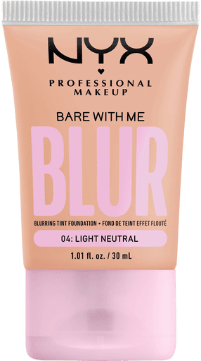 NYX Professional Makeup Bare With Me Blur Tint Foundation 04 Light Neutral