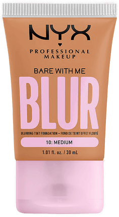 NYX Professional Makeup Bare With Me Blur Tint Foundation 10 Medium