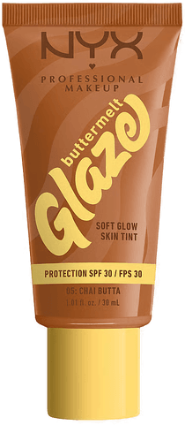 NYX Professional Makeup Buttermelt Glaze SPF30 05 Chai Butta