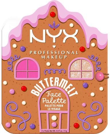 NYX PROFESSIONAL MAKEUP Buttermelt Face Palette