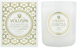 Voluspa Classic Boxed Candle Eucalyptus & White Sage