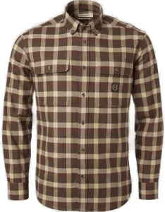 Chevalier Heron Flannel Shirt Holly Green L