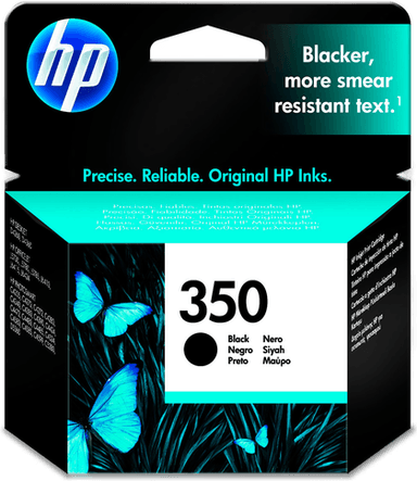 HP 350 Blekkpatron Svart