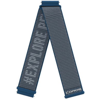Coros Nordic Nylon Watchband 22mm - Blue