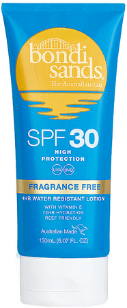 Bondi Sands SPF 30+ Fragrance Free Lotion 150 ml