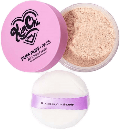 KimChi Chic Puff Puff Pass Loose Setting Powder Translucent