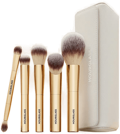 Hourglass Face & Eye Travel Brush Set