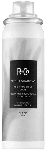 R+Co Bright Shadows Root Touch-Up Spray Black