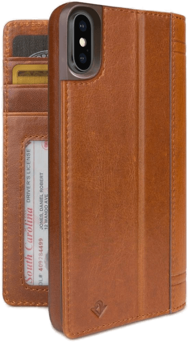 Twelve South Journal iPhone XR - Brun