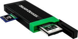 Delkin CFexpress Type B & SD UHS-II Card Reader