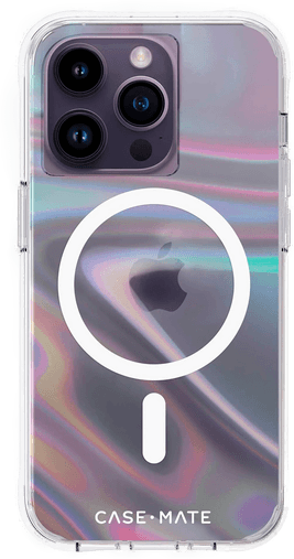 Case Mate Soap Bubble MagSafe deksel iPhone 14 Pro