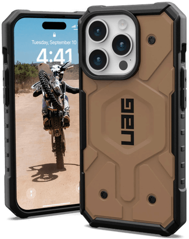 UAG Pathfinder MagSafe iPhone 15 Pro Dark Earth