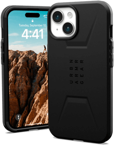 Urban Armor Gear Civilian MagSafe Deksel iPhone 15