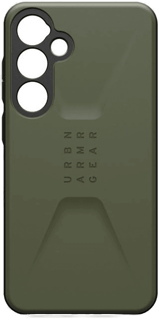 Urban Armor Gear Civilian Deksel for Samsung Galaxy S24+ - Olivengrønn
