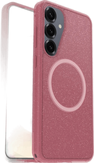 Otterbox Symmetry Clear MagSafe-deksel Foxberry Pink for Samsung Galaxy S25+