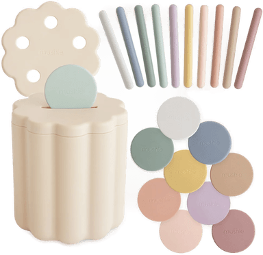 Mushie Coin & Tube Sorting Set