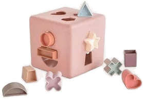 Mushie Shape Sorting Box - Petal