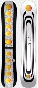 Gnu Snowboard 158W Grønn S