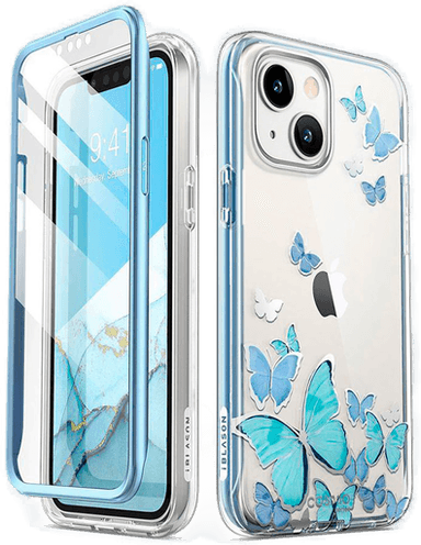 Supcase Cosmo Deksel iPhone 13/14 Pro Blue Fly
