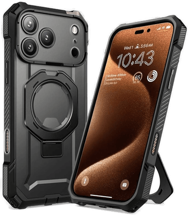 Supcase UB Grip MagSafe Deksel iPhone 17 Pro - Sort