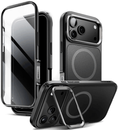 Supcase Ares Flip MagSafe Deksel iPhone 17 Pro - Svart