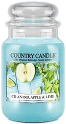 Country Candle Cilantro, Apple & Lime 680 g