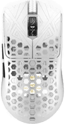 Arbiter Akitsu Medium Karbonfiber Gaming Mus - Hvit