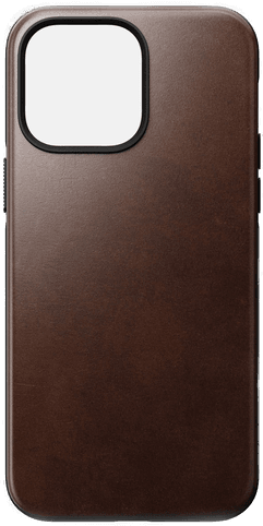 Nomad Goods Modern Deksel iPhone 14 Pro Max Brun Skinn