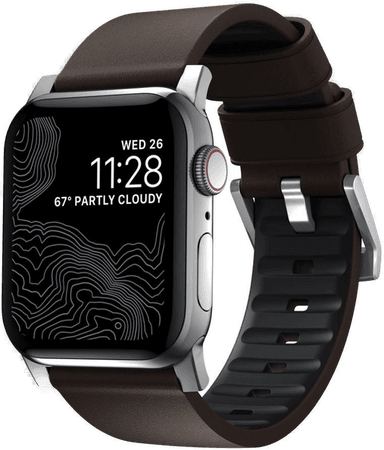 Nomad Active Strap Pro Brun/Sølv