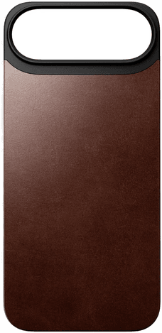 Nomad Magnetic Leather Back Case iPhone 17 Air - Rustic Brown