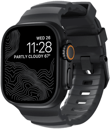 Nomad Rocky Point silikonrem Black Storm