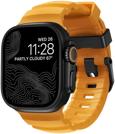 Nomad Rocky Point silikonrem Black Sol