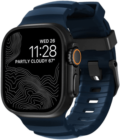 Nomad Rocky Point silikonrem Apple Watch 49/45/44/42mm