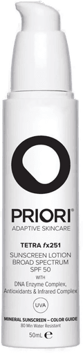 Priori Tetra SPF50 Color Guide 50ml