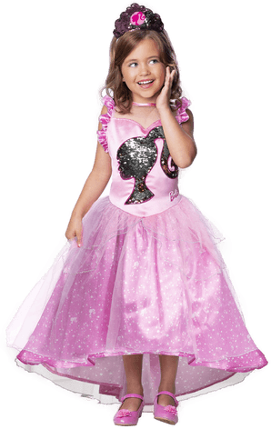 Rubies Barbie Prinsesse Kostyme - Small