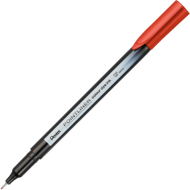 Pentel Pointliner Rød