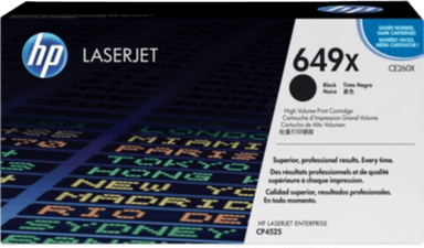 HP 649X Tonerkassett Svart CE260X