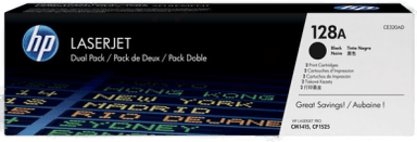 HP 128A Tonerkassett Svart CE320AD