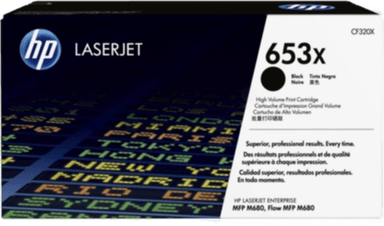 HP 653X Tonerkassett Svart CF320X