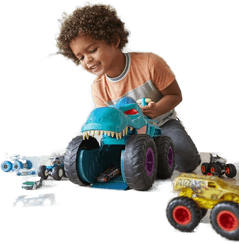 Hot Wheels Car Chompin' Mega Wrex