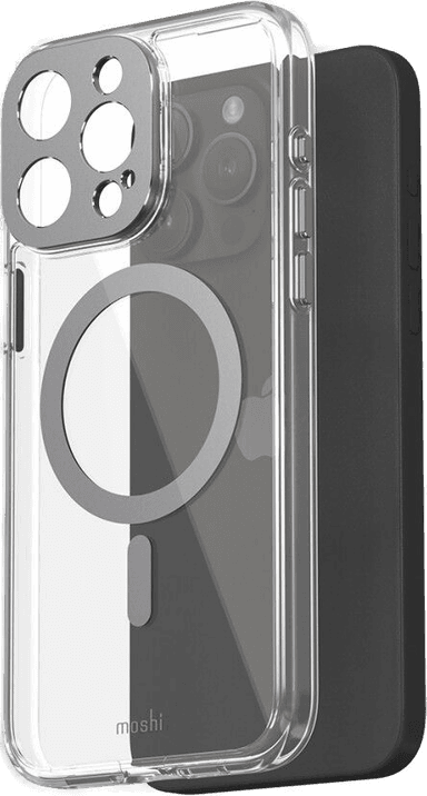 Moshi iGlaze iPhone 15 Pro Max - Meteorite Grey