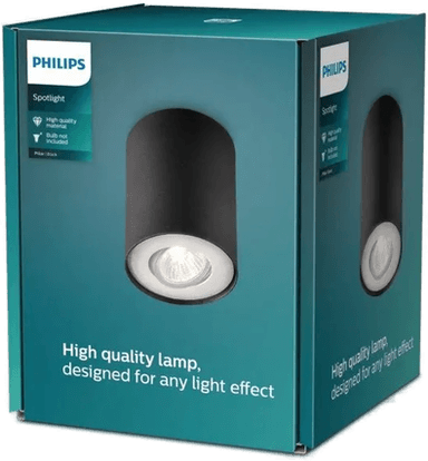 Philips Pillar Single Spot GU10